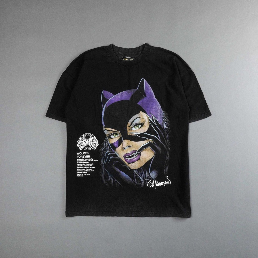 Black Darc Sport Catwoman Crop Top